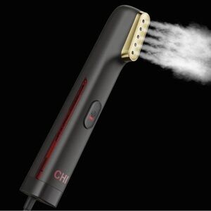CHI Handheld Garment Steamer Black and Gold